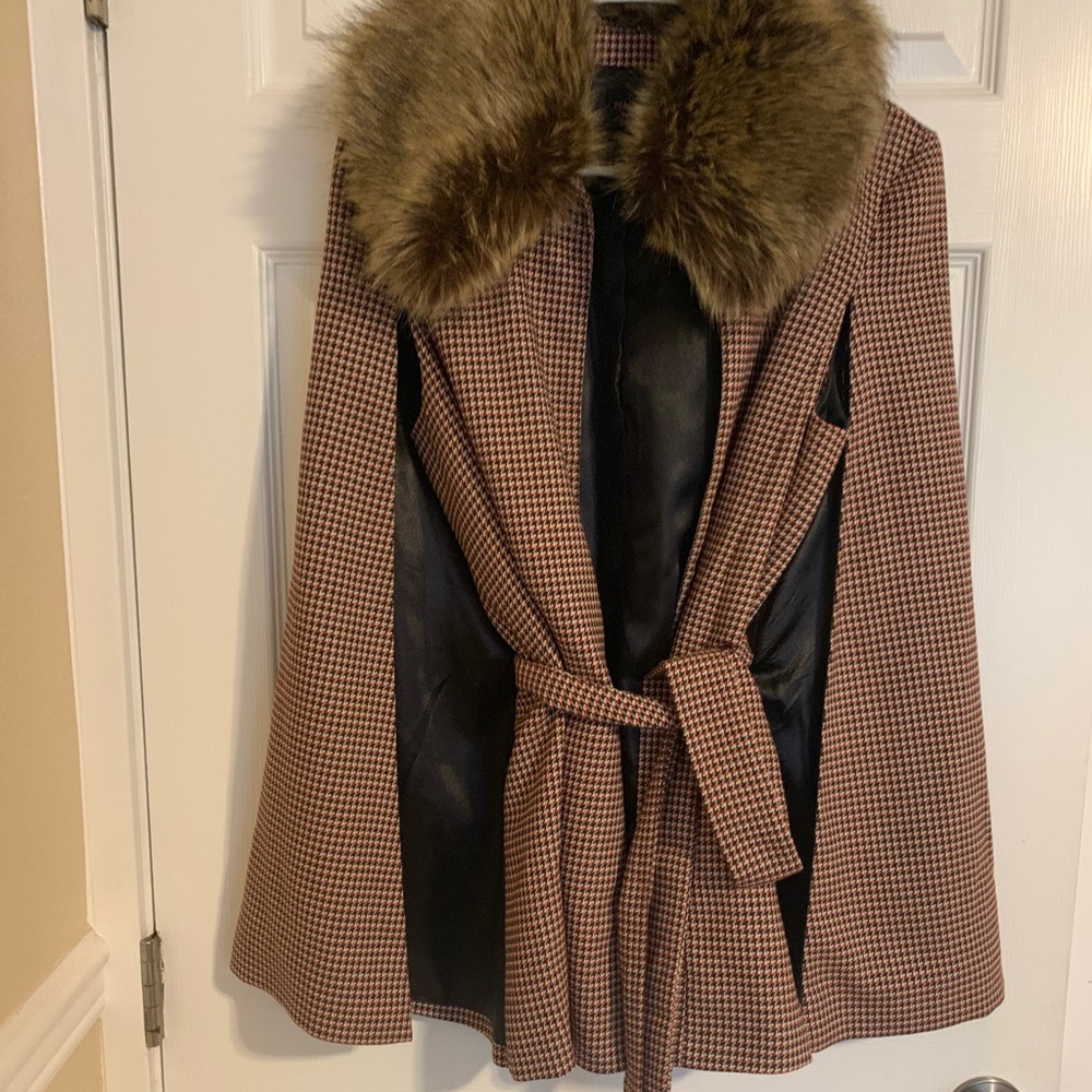 Cape forever 21 coat